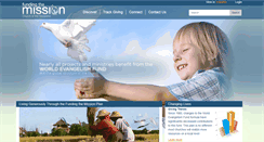 Desktop Screenshot of fundingthemission.org